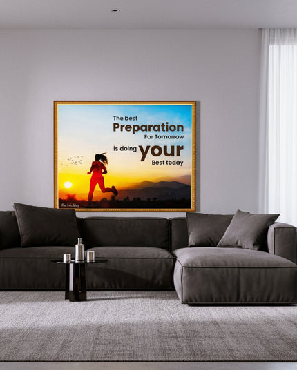 Preparation for Tomorrow – Framed Wall Art