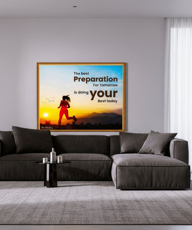 Preparation for Tomorrow – Framed Wall Art