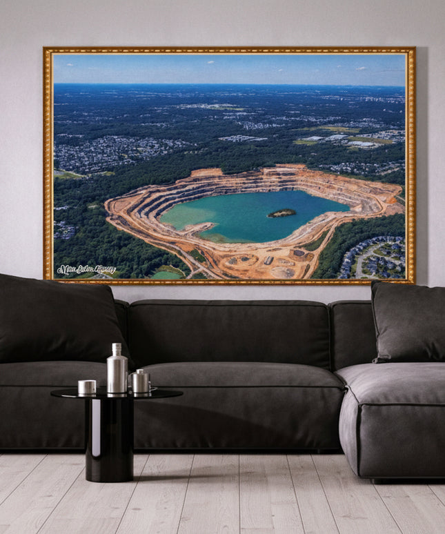 Vast Quarry – Framed Wall Art