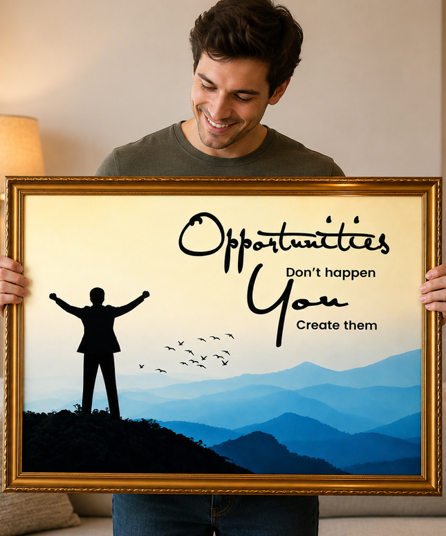 Opportunities – Framed Wall Art