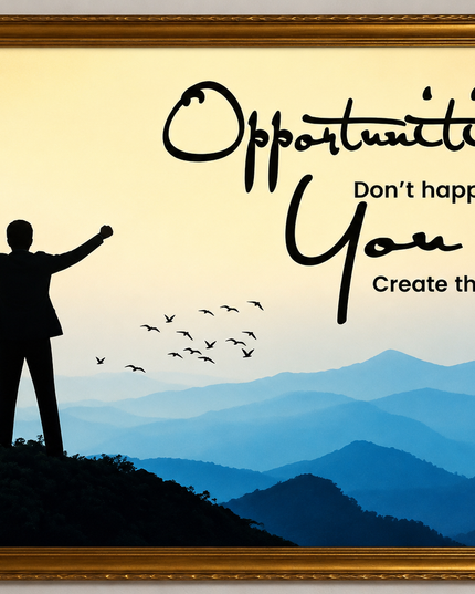 Opportunities – Framed Wall Art