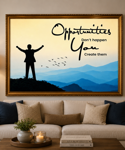 Opportunities – Framed Wall Art