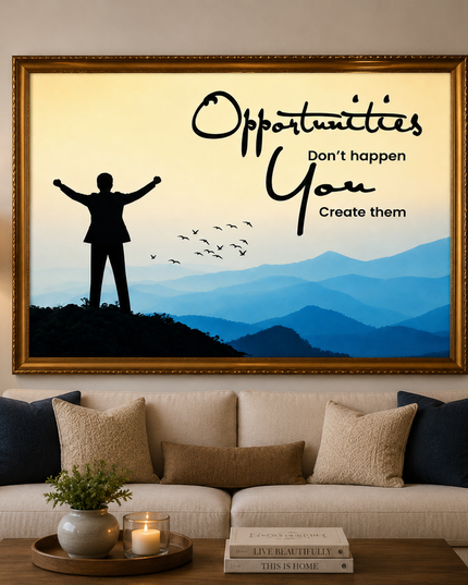 Opportunities – Framed Wall Art
