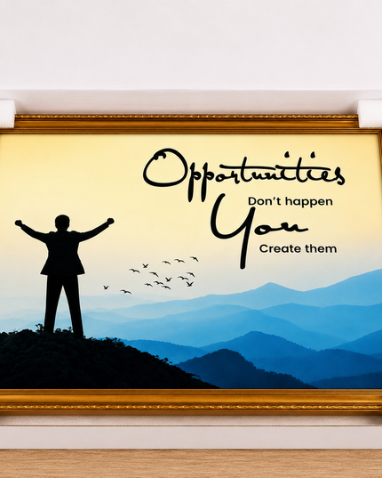 Opportunities – Framed Wall Art