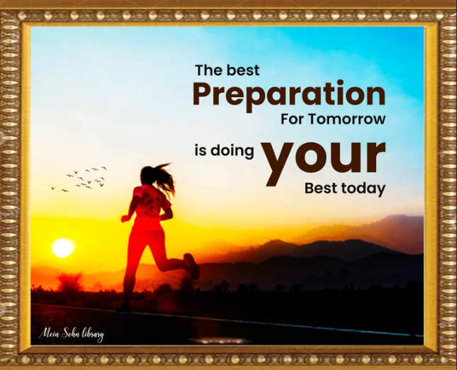 Preparation for Tomorrow – Framed Wall Art