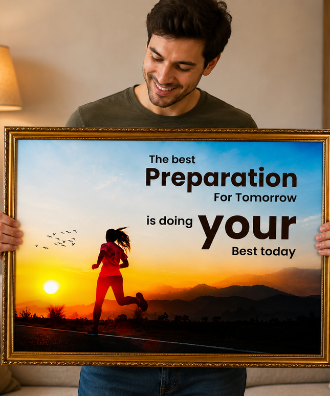 Preparation for Tomorrow – Framed Wall Art