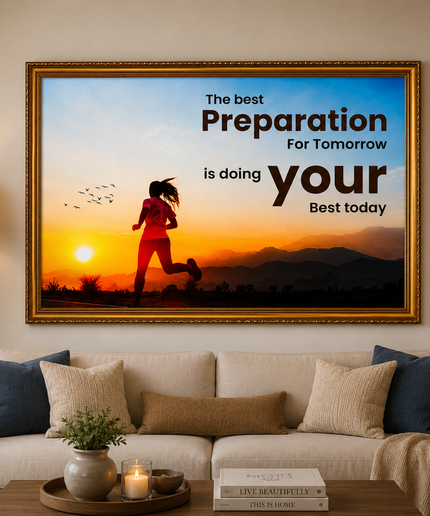 Preparation for Tomorrow – Framed Wall Art