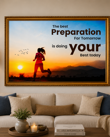 Preparation for Tomorrow – Framed Wall Art