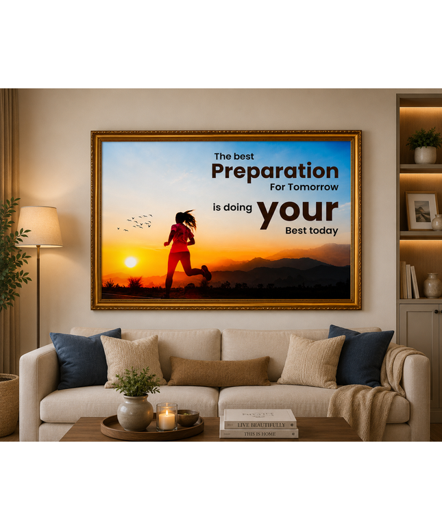 Preparation for Tomorrow – Framed Wall Art
