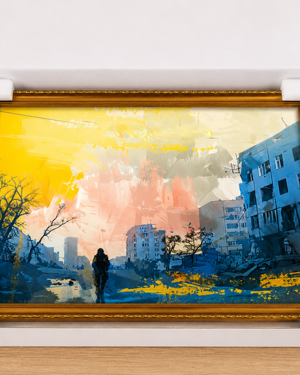 Run The Day – Framed Wall Art