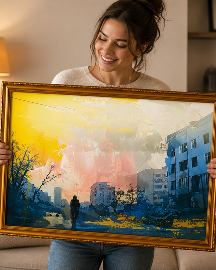 Run The Day – Framed Wall Art