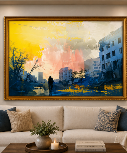 Run The Day – Framed Wall Art