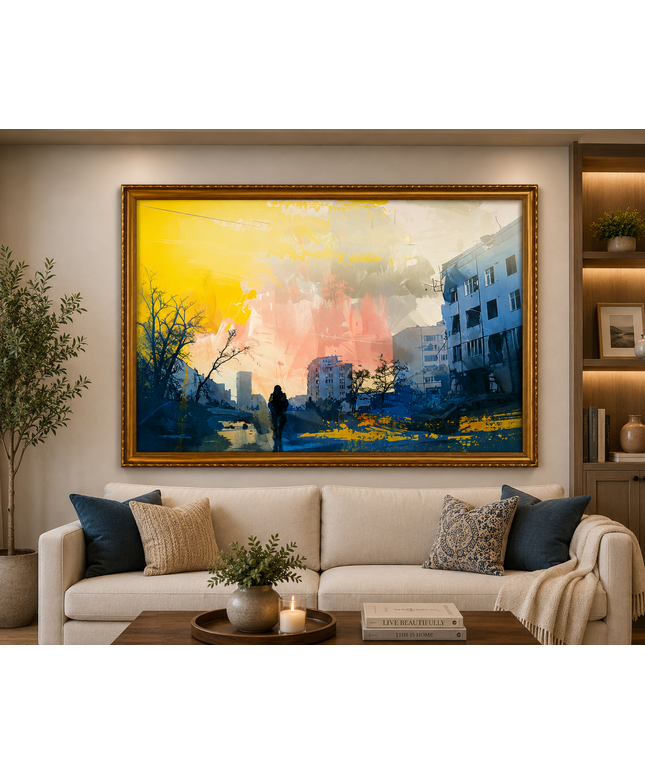 Run The Day – Framed Wall Art
