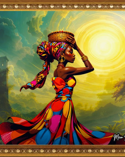 Sunlight Grace – Framed Wall Art