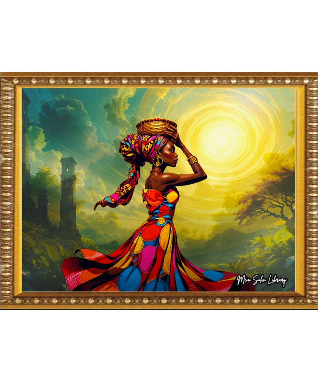 Sunlight Grace – Framed Wall Art