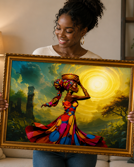 Sunlight Grace – Framed Wall Art