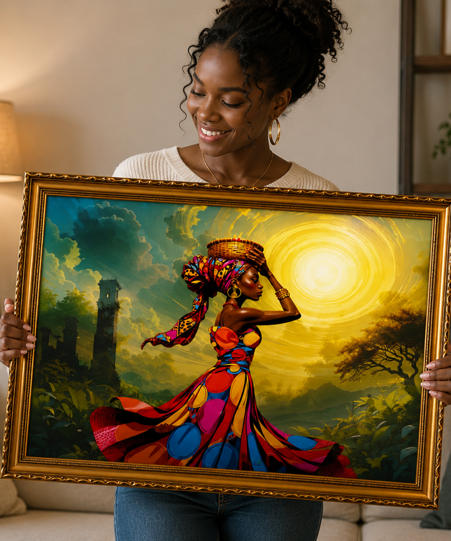 Sunlight Grace – Framed Wall Art