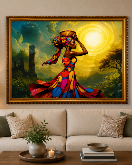 Sunlight Grace – Framed Wall Art
