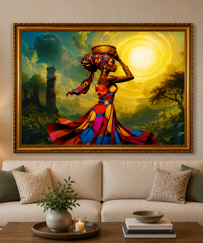 Sunlight Grace – Framed Wall Art