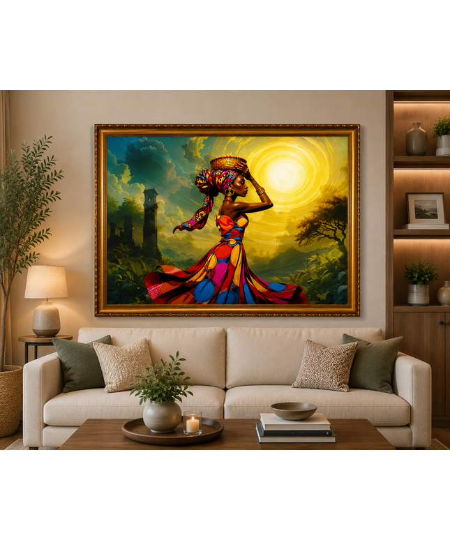 Sunlight Grace – Framed Wall Art