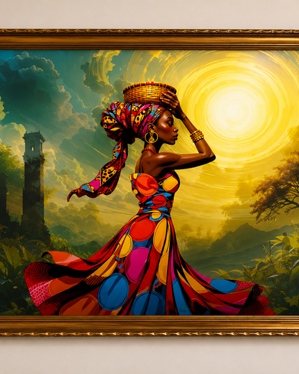 Sunlight Grace – Framed Wall Art