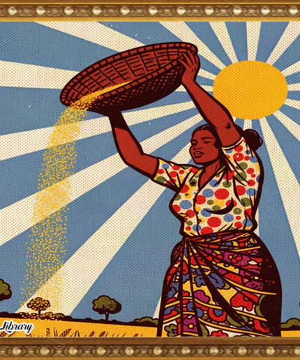 Sunlit Harvest – Framed Wall Art