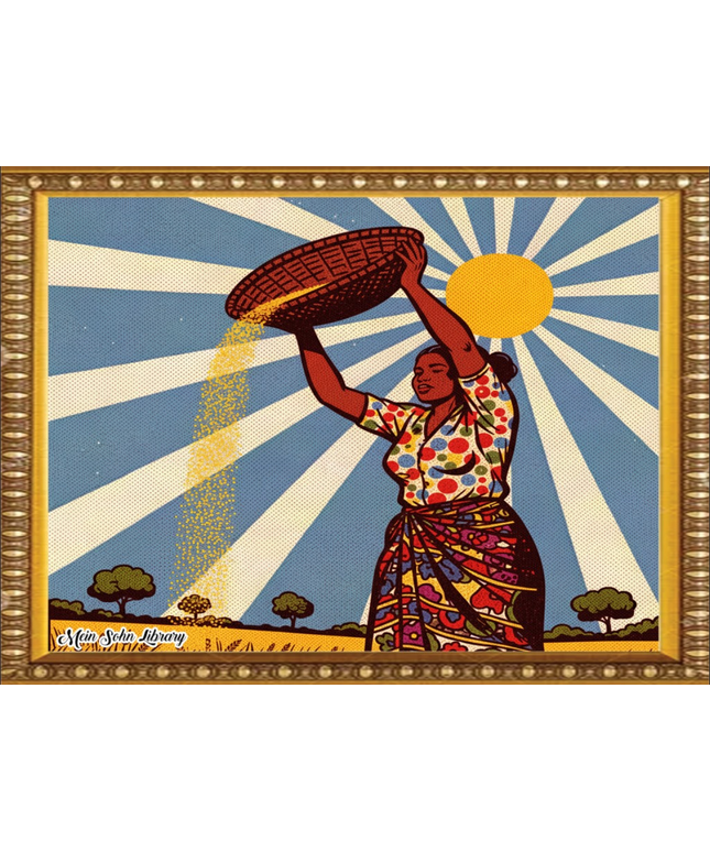 Sunlit Harvest – Framed Wall Art