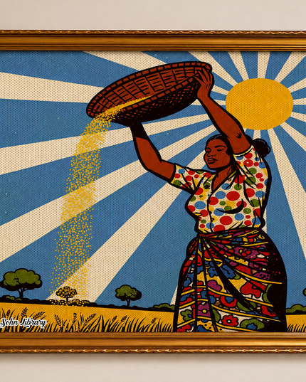 Sunlit Harvest – Framed Wall Art