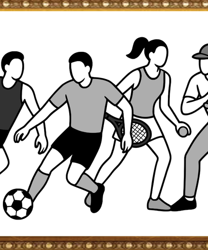 The Spirit of Sports – Framed Wall Art