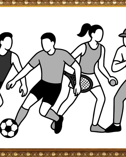 The Spirit of Sports – Framed Wall Art