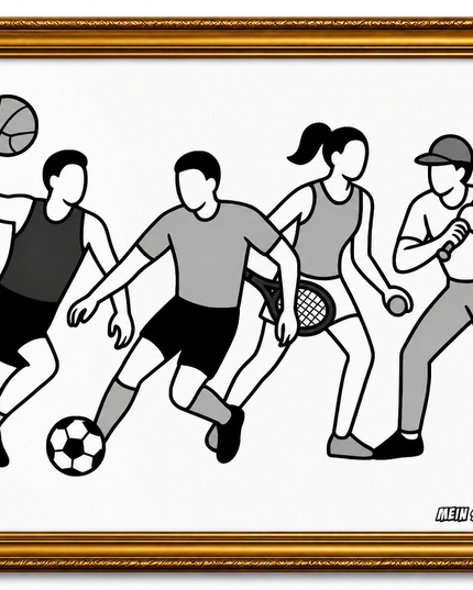 The Spirit of Sports – Framed Wall Art