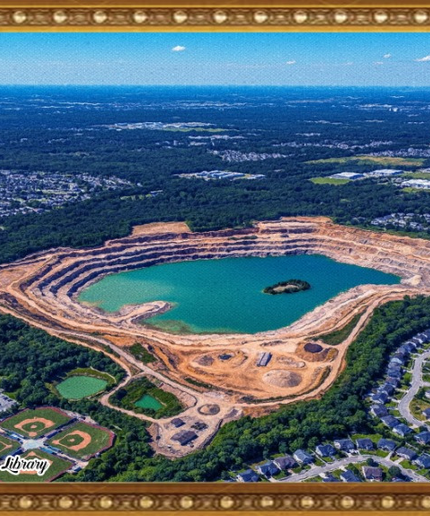 Vast Quarry – Framed Wall Art