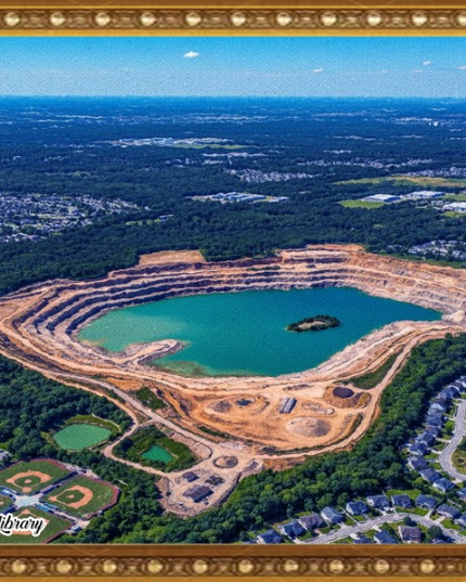 Vast Quarry – Framed Wall Art