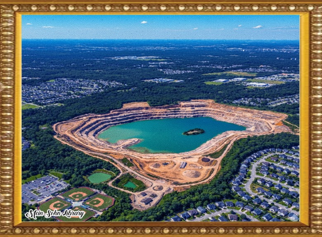 Vast Quarry – Framed Wall Art