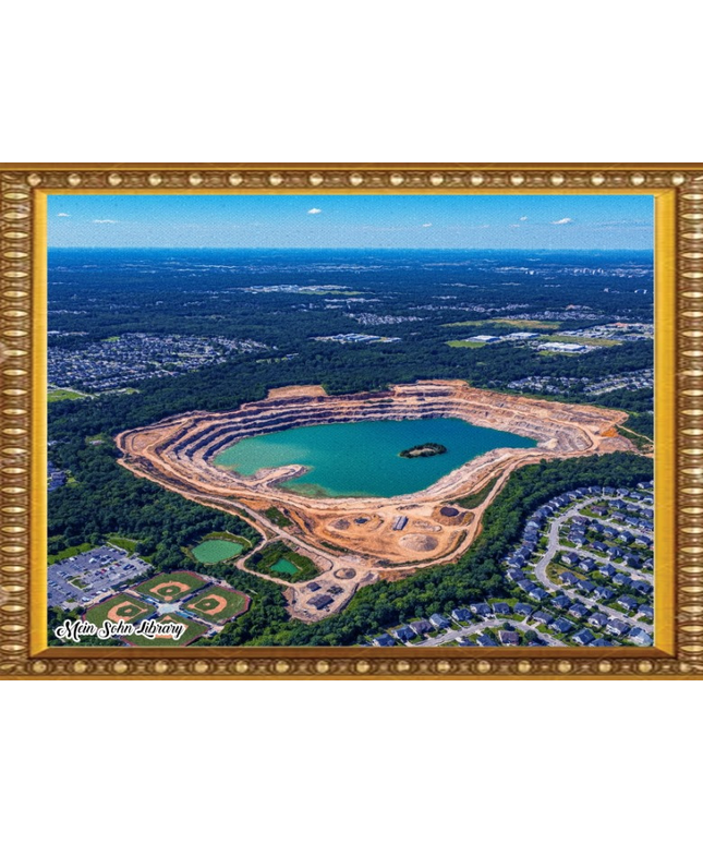 Vast Quarry – Framed Wall Art