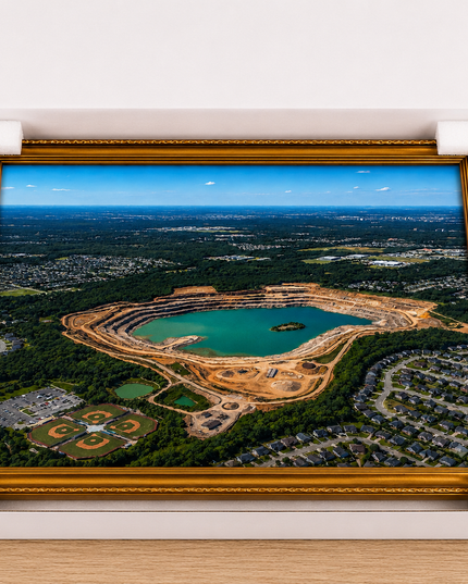 Vast Quarry – Framed Wall Art