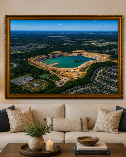 Vast Quarry – Framed Wall Art