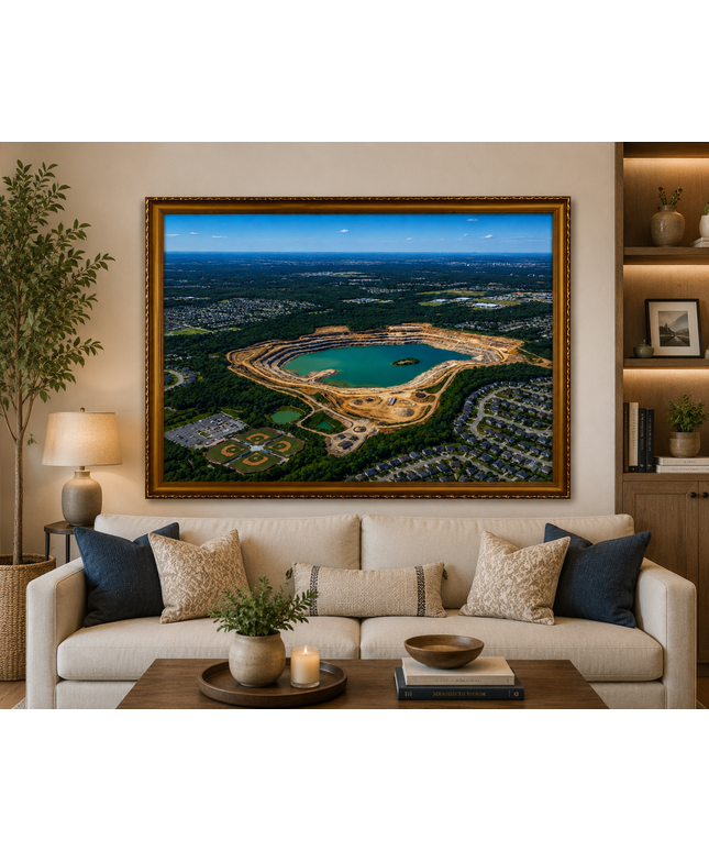 Vast Quarry – Framed Wall Art