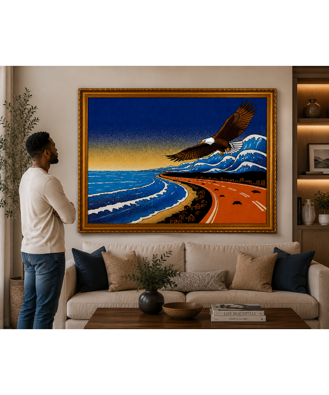 Wings of Freedom – Framed Wall Art