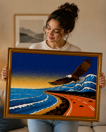 Wings of Freedom – Framed Wall Art