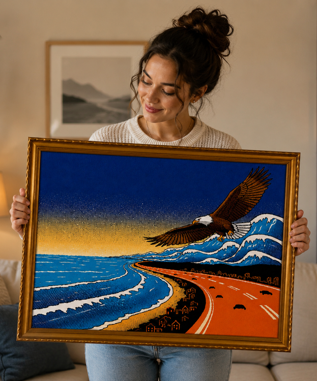 Wings of Freedom – Framed Wall Art