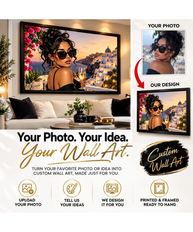 Custom Wall Art - Your Photo. Your Idea. Your Wall Art.