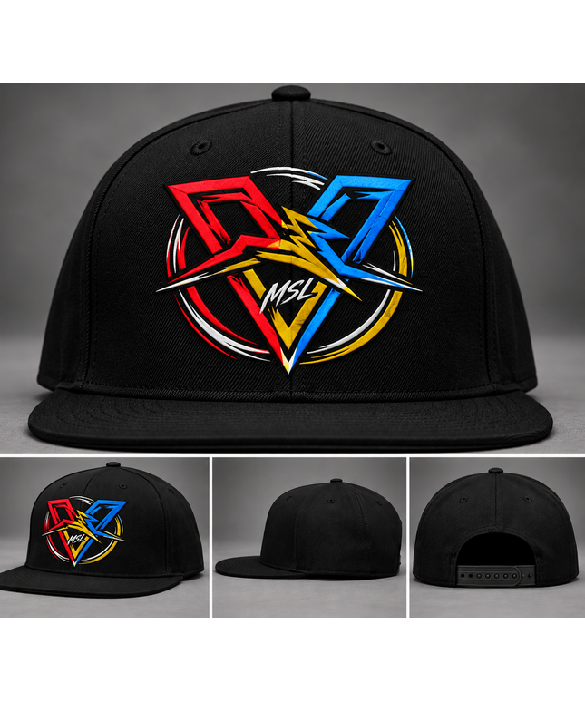 MSL Color Strike Snapback Hat