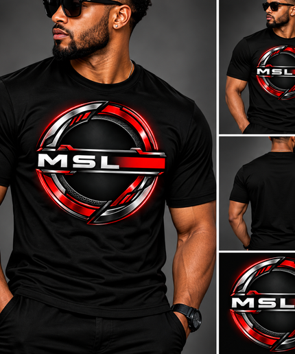 MSL Signature Circle Graphic T-Shirt
