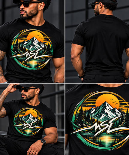 MSL Mountain Signature Graphic T-Shirt