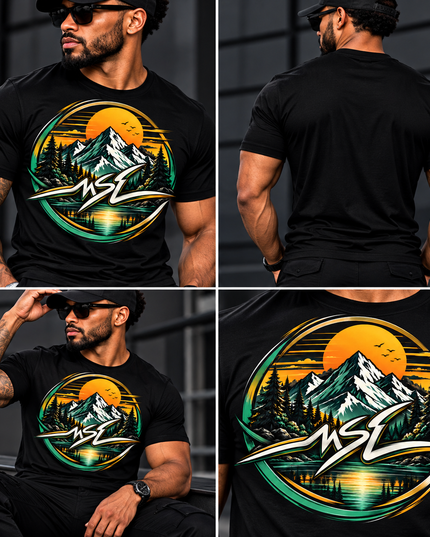 MSL Mountain Signature Graphic T-Shirt