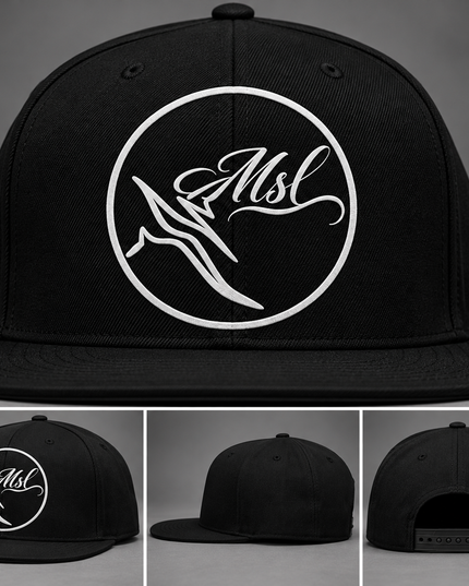 MSL Signature Circle Snapback Hat